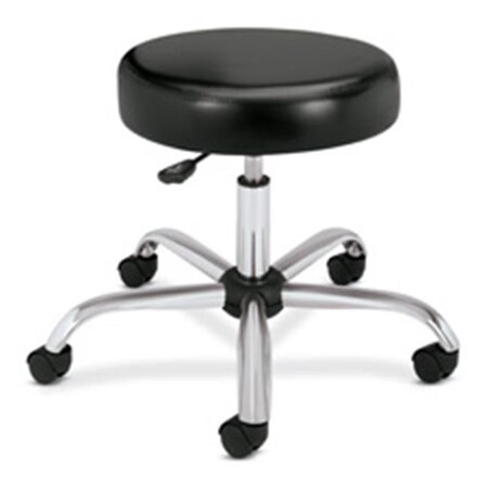 Hon HON Company HONMTS01EA11 Medical Exam Stool- w-o Back- 24-.25 in x27-.25 in x22 in - Black MTS01EA11